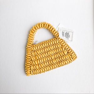 Urban Outfitters Hand-Made Beaded Mini Bag